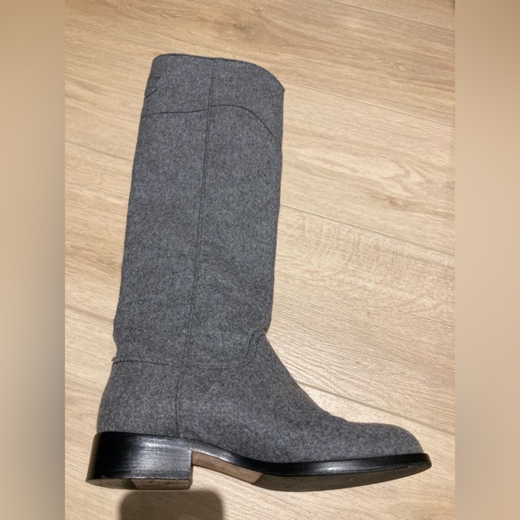 Chanel Interlocking CC Riding Boots - Picture 5 of 7